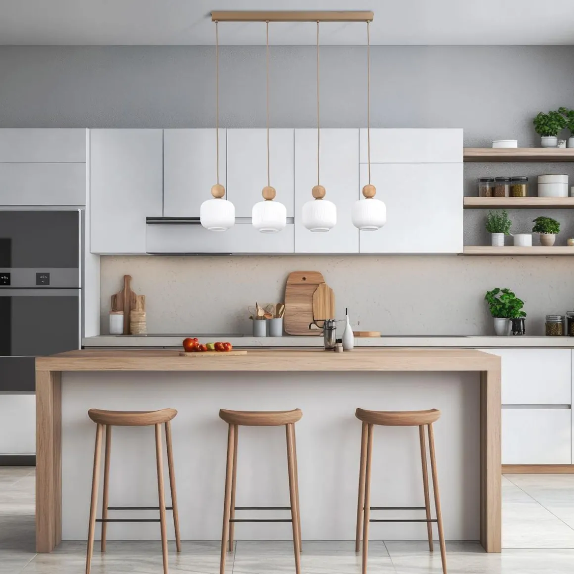 Ballo takpendel 4-lys