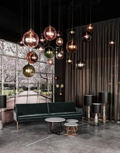 Ballroom XL taklampe - Oransje