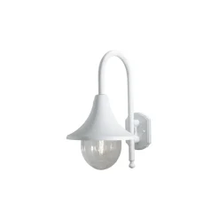 Bari vegglampe ned - Hvit