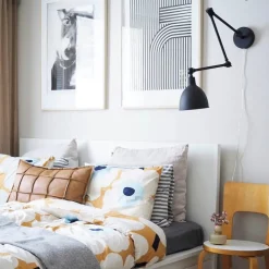 Bazar vegglampe Svart