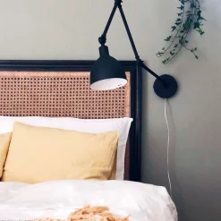 Bazar vegglampe Svart