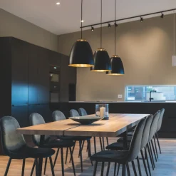 Bell maxi takpendel - Svart/Gull