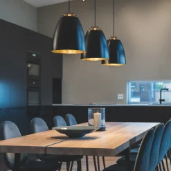 Bell maxi takpendel - Svart/Gull