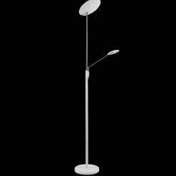 Bergamo gulvlampe m/lesearm 28+5W 183 cm 3000 Kelvin - Dimbar