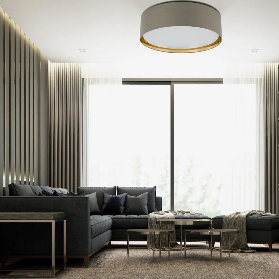 Bilbao taklampe 60 cm