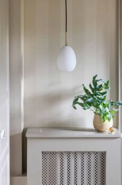 Bodø takpendel 14 cm - Opal hvit