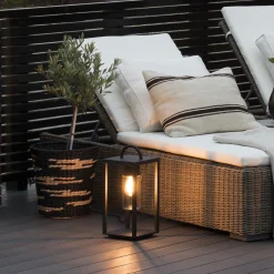 Bologna lanterne 45,5 - Svart