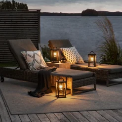 Bologna lanterne 33 - Svart