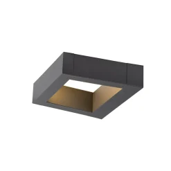 Bookat vegglampe utendørs 15W 3000/4000 Kelvin IP65