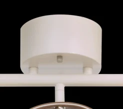 Bow taklampe - Hvit/Brun