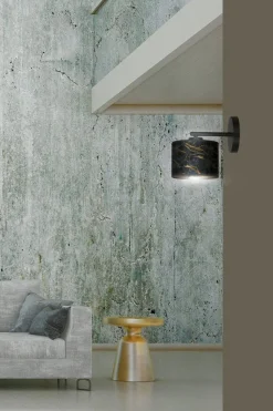 Broddi vegglampe - Svart