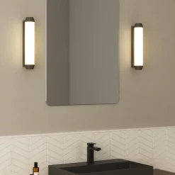 Burlington 400 vegglampe for baderom 9,8W 2700 Kelvin IP44