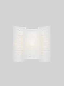 Butterfly perforert vegglampe