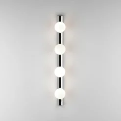 Cabaret 4 vegglampe for baderom IP44 - Polert krom