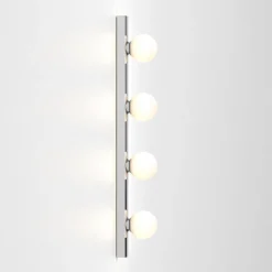 Cabaret 4 vegglampe for baderom IP44 - Polert krom