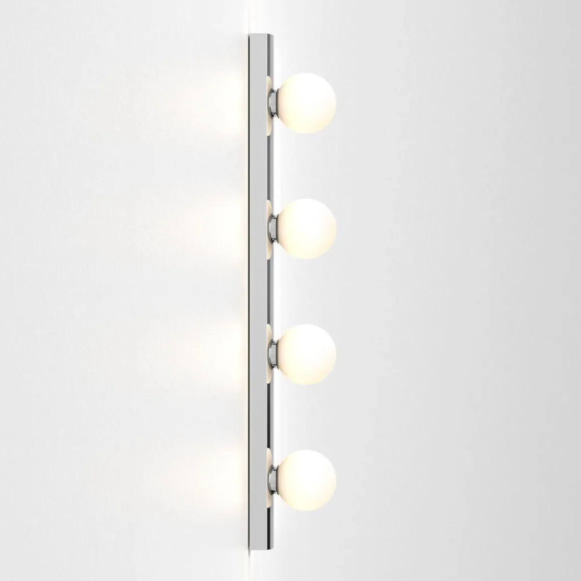 Cabaret 4 vegglampe for baderom IP44 - Polert krom