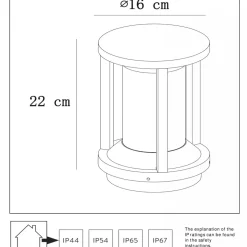 Cadix Pullert 22cm - Svart