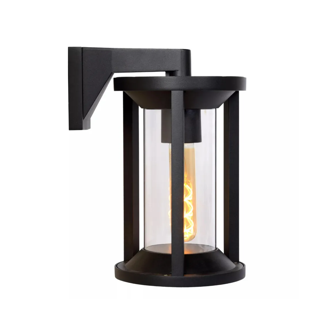 Cadix utendørs vegglampe - Svart