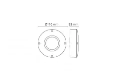 Callisto 4W LED spot, grafitt