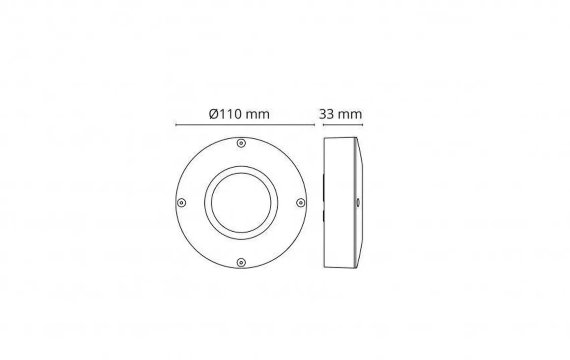 Callisto 4W LED spot, grafitt