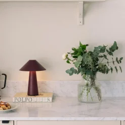 Cannes oppladbar bordlampe