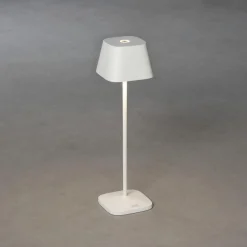 Capri bordlampe oppladbar utendørs IP54 - Hvit