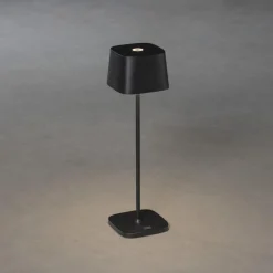 Capri bordlampe oppladbar utendørs IP54 - Svart