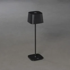 Capri bordlampe oppladbar utendørs IP54 - Svart