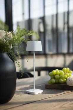 Capri mini bordlampe oppladbar utendørs IP54
