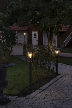 Carpi stolpe utendørs 100 cm IP44 - Svart