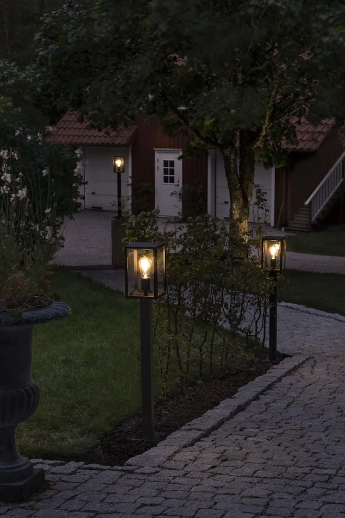 Carpi stolpe utendørs 100 cm IP44 - Svart