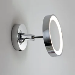 Catena sminkespeil 12,4W LED 3000K 5x forstørring IP44 - Polert Krom