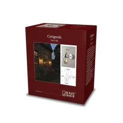 Cerignola vegglampe IP44 - Galvanisert stål