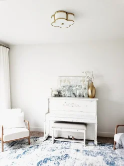 Chandler takplafond - messing