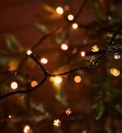 Choice lysslynge utendørs 20 meter IP44 m/fjernkontroll - Flerfarget - Svart