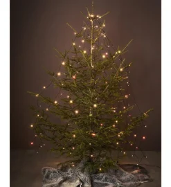 Choice ringslynge for utendørsbruk 2 meter 160 lys IP44 m/fjernkontroll - Flerfarget - Svart