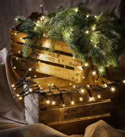 Chrissline Crab 100 lys 5 meter extra - Varmhvit - Hvit