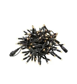 Chrissline Crab 100 lys 5 meter extra - Varmhvit - Hvit