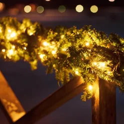 Chrissline Garland 100 lys 5 meter - Ekstra varmhvit - Hvit