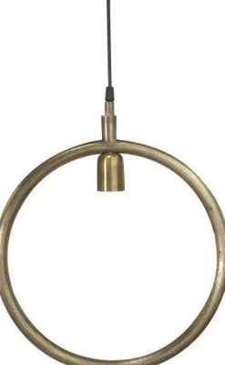 Circle taklampe 35 - Rå messing