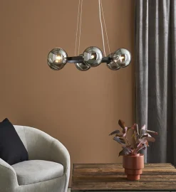 Circle takpendel - Svart/Smoke - Svart / Røyk