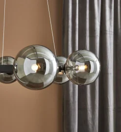 Circle takpendel - Svart/Smoke - Svart / Røyk