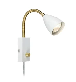 Ciro flex vegglampe - Hvit - Hvit