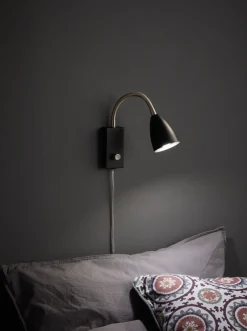 Ciro flex vegglampe - Svart - Svart