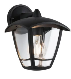 Classic vegglampe ned utendørs IP44