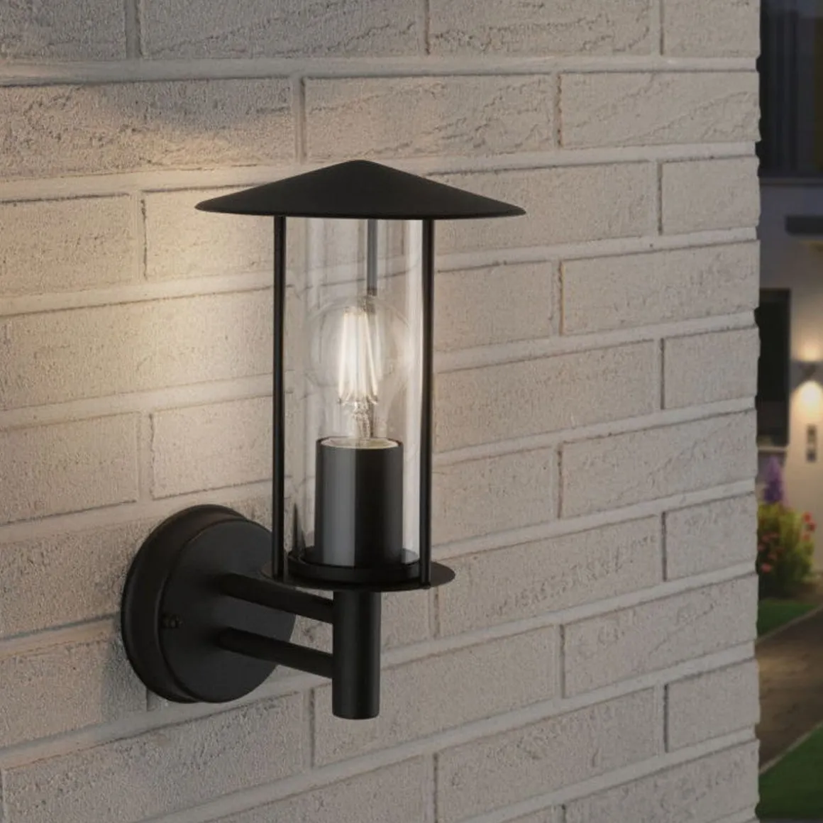 Classic vegglampe opp utendørs IP44