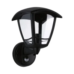 Classic vegglampe opp utendørs IP44 - Med bevegelsessensor