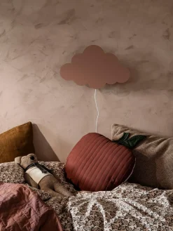 Cloud / Sky vegglampe - rosa