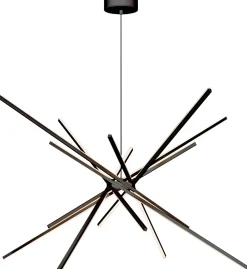 Cluster takpendel 50W Dimbar - Svart