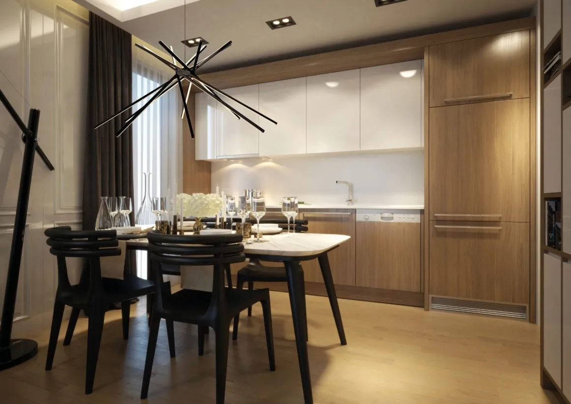 Cluster takpendel 50W Dimbar - Svart